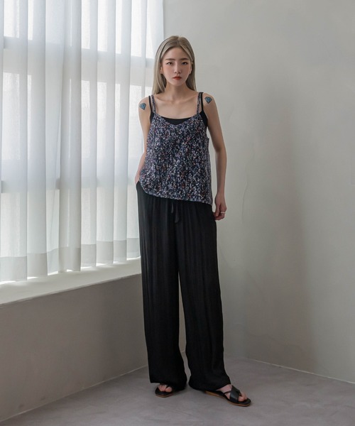 UNE MANSION(ユヌマンション)の「フラワーレースキャミソール(キャミソール・レディース・ブラック/ブルー/アイボリー・FREE)」の13枚目の写真