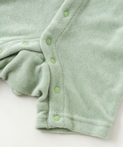 BREEZE（ブリーズ）の「恐竜なりきりロンパス（ロンパース・キッズ・アイボリー/ミント・80/70）」の12枚目の写真