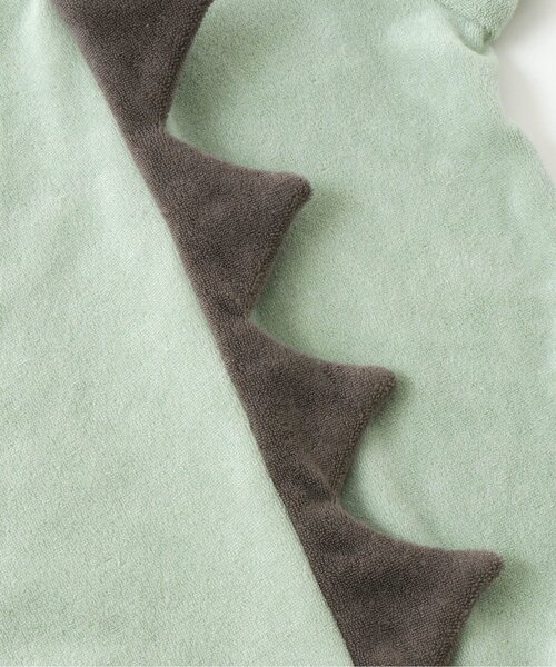 BREEZE（ブリーズ）の「恐竜なりきりロンパス（ロンパース・キッズ・アイボリー/ミント・80/70）」の9枚目の写真