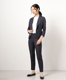 m.f.editorial | ＊エムエフエディトリアルレディース/m.f.editorial：Women エリコワルツ 1ボタンジャケット＋パンツ ビジネスセットアップスーツ(スーツセット)