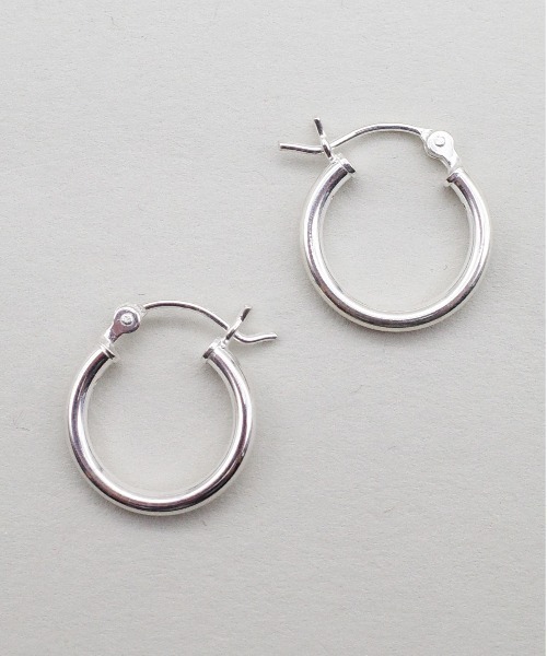 SIGNAL（シグナル）の「【SIGNAL/シグナル】silver925 HOOP PIERCE 16mm/ シルバー925 フープピアス（ピアス（両耳用）・レディース・シルバー・FREE）」の15枚目の写真
