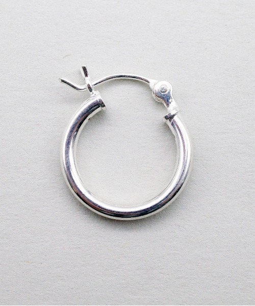 SIGNAL（シグナル）の「【SIGNAL/シグナル】silver925 HOOP PIERCE 16mm/ シルバー925 フープピアス（ピアス（両耳用）・レディース・シルバー・FREE）」の16枚目の写真