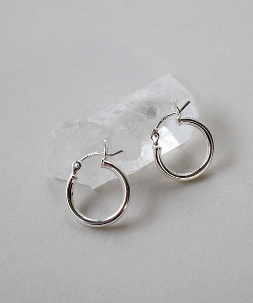 SIGNAL（シグナル）の「【SIGNAL/シグナル】silver925 HOOP PIERCE 16mm/ シルバー925 フープピアス（ピアス（両耳用）・レディース・シルバー・FREE）」の21枚目の写真