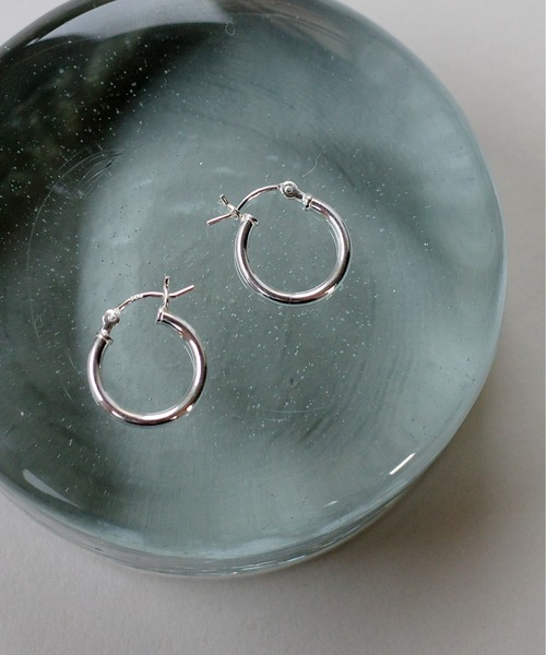 SIGNAL（シグナル）の「【SIGNAL/シグナル】silver925 HOOP PIERCE 16mm/ シルバー925 フープピアス（ピアス（両耳用）・レディース・シルバー・FREE）」の22枚目の写真