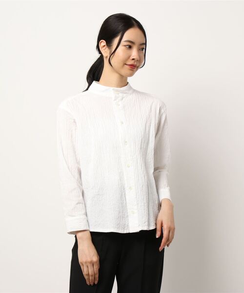 美品! Plantation プランテーション ブラータ スタンドカラーブラウス Plantation（プランテーション）の「ブラータ（シャツ/ブラウス）」 - WEAR