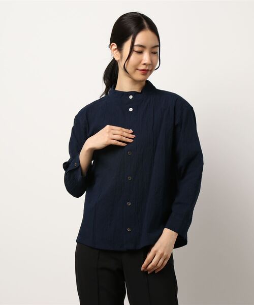 美品! Plantation プランテーション ブラータ スタンドカラーブラウス Plantation（プランテーション）の「ブラータ（シャツ/ブラウス）」 - WEAR
