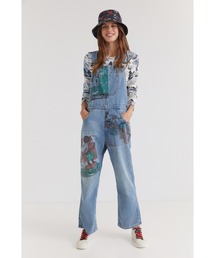Desigual ミッキーマウス デニムオーバーオール Desigual（デシグアル）の「ミッキーマウス デニムサロペット