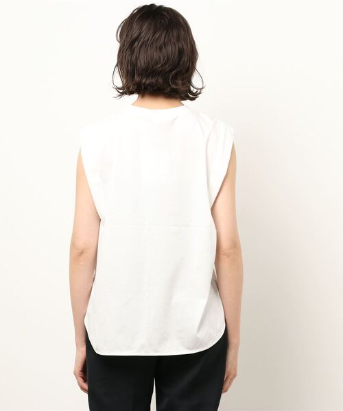Mystrada タックショルダーカットソー Mystrada（マイストラーダ）の「タックショルダーカットソー（Tシャツ