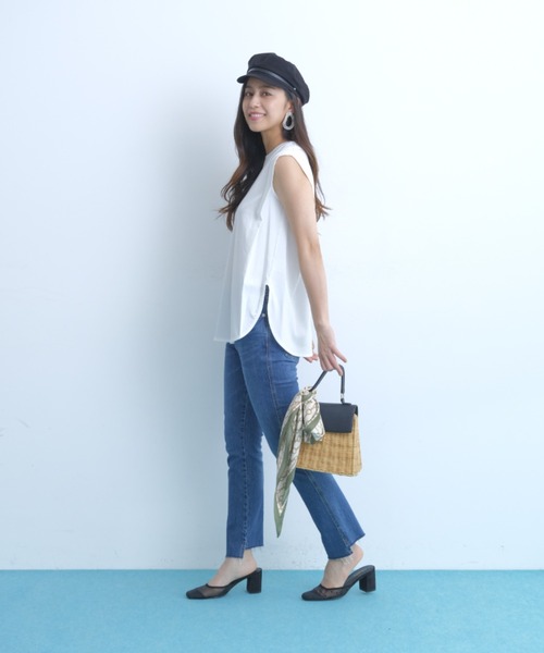 Mystrada（マイストラーダ）の「タックショルダーカットソー（T
