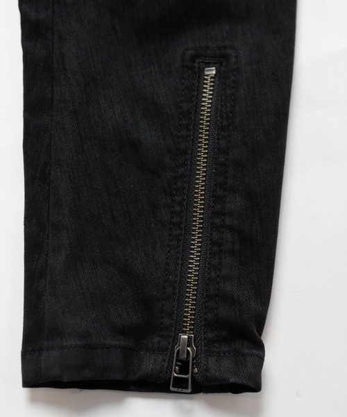 RATTLE TRAP（ラトルトラップ）の「フロッキーデニムシングルライダース（ライダースジャケット・メンズ・ブラック/ブラウン・LL/S/M/L）」の18枚目の写真