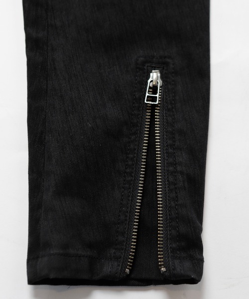 RATTLE TRAP（ラトルトラップ）の「フロッキーデニムシングルライダース（ライダースジャケット・メンズ・ブラック/ブラウン・LL/S/M/L）」の19枚目の写真