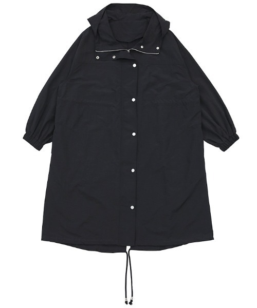 select MOCA（セレクトモカ）の「ミリタリーモッズコート（モッズコート・レディース・ブラック/オフホワイト/ライトベージュ・FREE）」の8枚目の写真