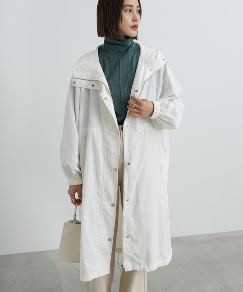 select MOCA（セレクトモカ）の「ミリタリーモッズコート（モッズコート・レディース・ブラック/オフホワイト/ライトベージュ・FREE）」の6枚目の写真