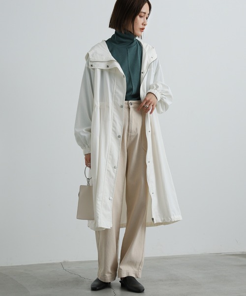 select MOCA（セレクトモカ）の「ミリタリーモッズコート（モッズコート・レディース・ブラック/オフホワイト/ライトベージュ・FREE）」の14枚目の写真