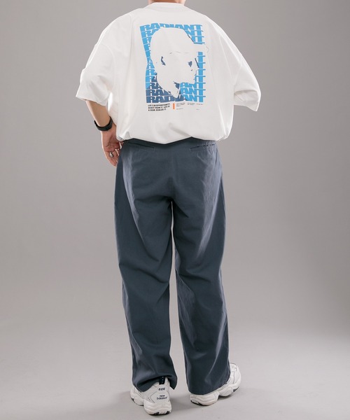 kutir（クティール）の「ロゴアソートプリントTシャツ（Tシャツ/カットソー・メンズ・ホワイト/ブラック/オフホワイト/ダークブルー・MEDIUM/LARGE）」の15枚目の写真