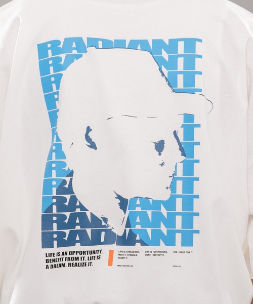 kutir（クティール）の「ロゴアソートプリントTシャツ（Tシャツ/カットソー・メンズ・ホワイト/ブラック/オフホワイト/ダークブルー・MEDIUM/LARGE）」の19枚目の写真