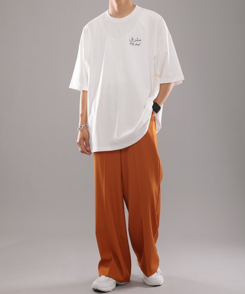 kutir（クティール）の「ロゴアソートプリントTシャツ（Tシャツ/カットソー・メンズ・ホワイト/ブラック/オフホワイト/ダークブルー・MEDIUM/LARGE）」の5枚目の写真