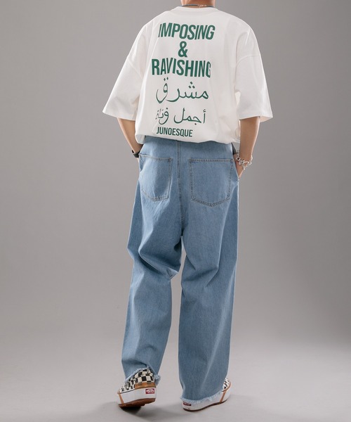 kutir（クティール）の「ロゴアソートプリントTシャツ（Tシャツ/カットソー・メンズ・ホワイト/ブラック/オフホワイト/ダークブルー・MEDIUM/LARGE）」の8枚目の写真