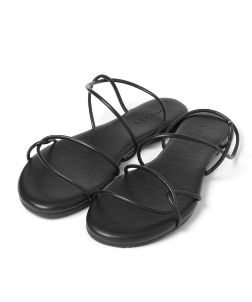 LEPSIM(レプシィム)の「ヌーディフラットサンダル 954322(サンダル・レディース・ブラック/ブラウン/グリーン・SMALL/MEDIUM/LARGE)」の2枚目の写真