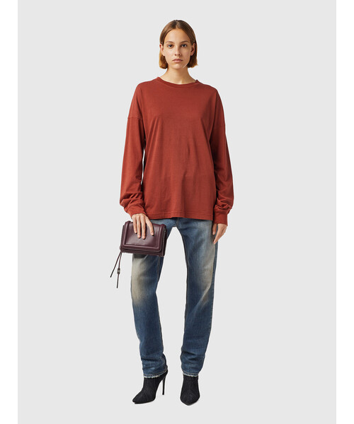 DIESEL（ディーゼル）の「レディース ジップディテール スモール ショルダーバッグ（ショルダーバッグ・レディース・オレンジ/パープル・UNI）」の12枚目の写真