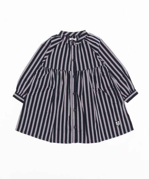 RAGMART(ラグマート)の「バンドカラーワンピース(ワンピース・キッズ・チェック/ブルー/ストライプ・110cm/120cm/130cm/100cm)」の16枚目の写真