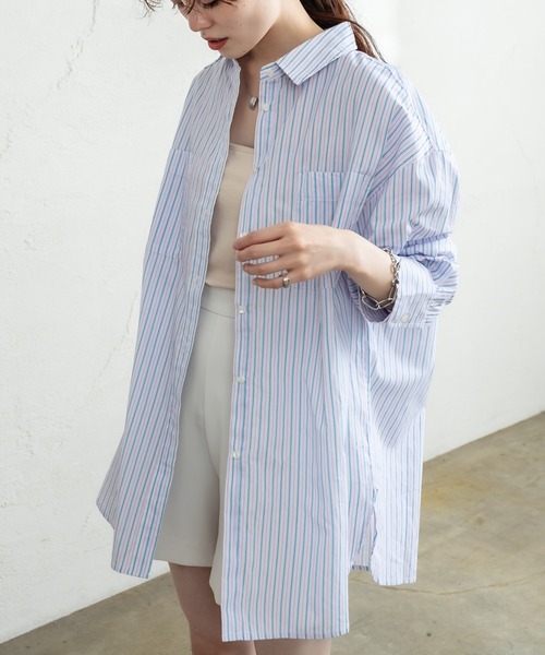 mystic（ミスティック）の「ピンタックショートパンツ（スラックス・レディース・アイボリー/ブラック・FREE）」の6枚目の写真