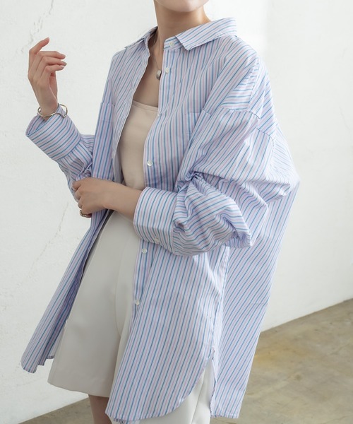 mystic（ミスティック）の「ピンタックショートパンツ（スラックス・レディース・アイボリー/ブラック・FREE）」の8枚目の写真