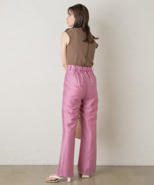 Kastane（カスタネ）の「サーマルカットオフタンク（タンクトップ・レディース・オリーブ/アイボリー/モカ・FREE）」の10枚目の写真