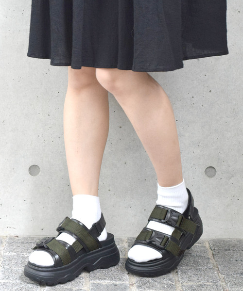 ブランド古着 フラットサンダル サンダル W Closet ダブルクローゼット のファッション通販 Zozoused