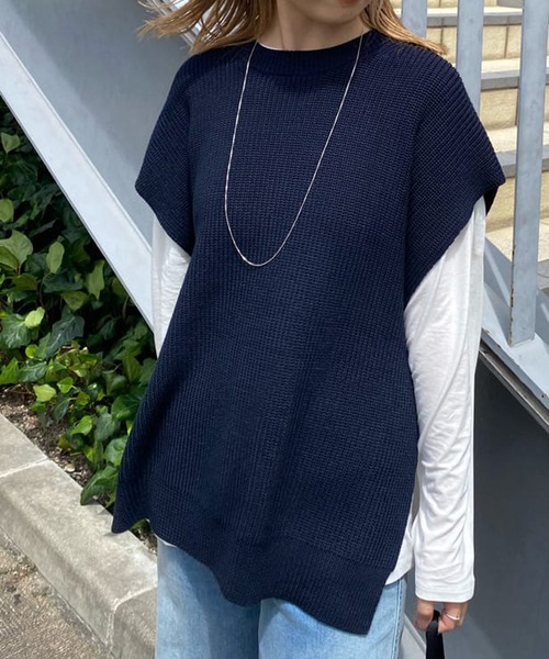 RIVE DROITE（リヴドロワ）の「大人の装いに合わせたい　シルバーロングチェーンネックレス（ネックレス・レディース・シルバー・FREE）」の6枚目の写真