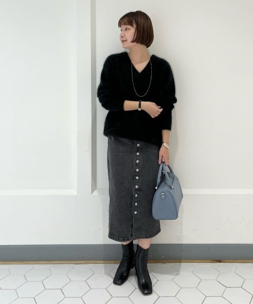 RIVE DROITE（リヴドロワ）の「大人の装いに合わせたい　シルバーロングチェーンネックレス（ネックレス・レディース・シルバー・FREE）」の21枚目の写真