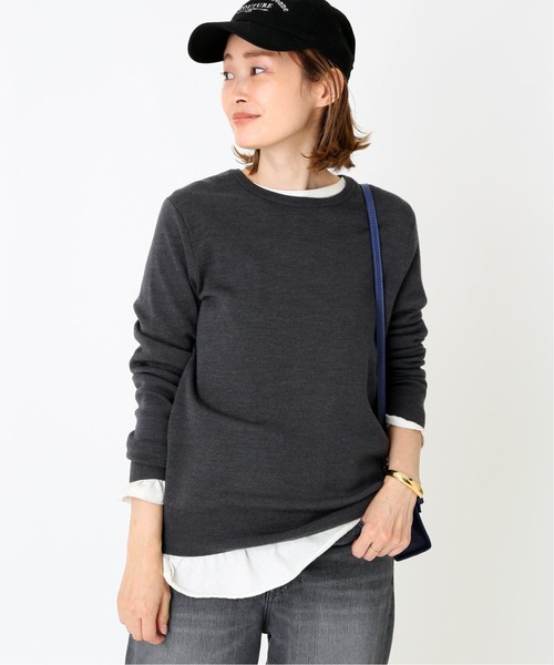 EVERYDAY I LIKE. クルーネック プルオーバー グレー Deuxieme Classe（ドゥーズィエムクラス）の「*EVERYDAY I LIKE