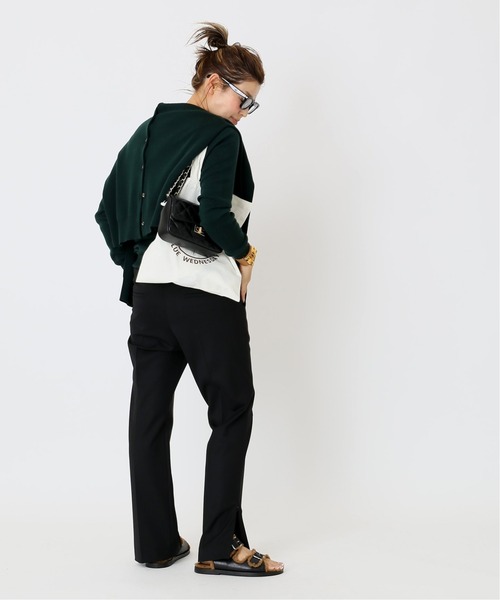 Deuxieme Classe（ドゥーズィエムクラス）の「*EVERYDAY I LIKE. クルーネック プルオーバー（ニット/セーター・レディース・グリーン/グレー/キャメル・FREE）」の13枚目の写真