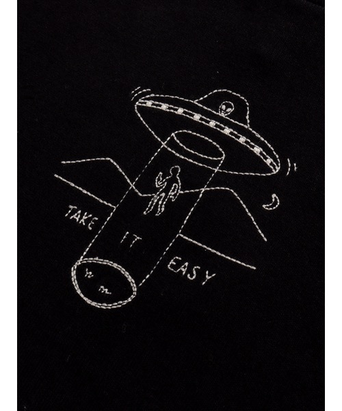 Ocean&Ground(オーシャン&グラウンド)の「ステッチシシュウTシャツ(80~140cm)(Tシャツ/カットソー・キッズ・ホワイト/ブラック・140/100/120/90/130/110/80/95)」の10枚目の写真