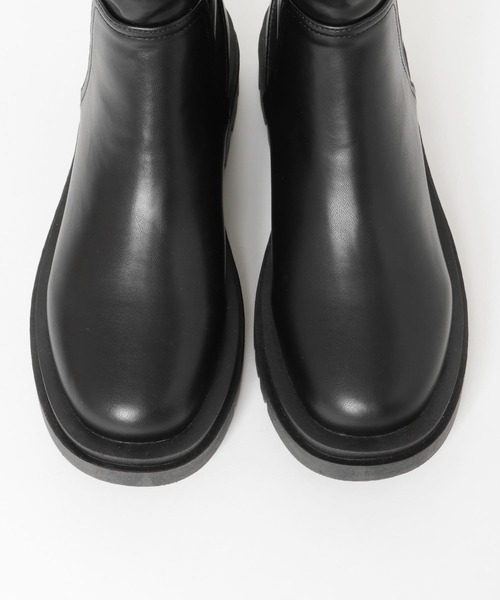 ITEMS URBANRESEARCH(アイテムズ アーバンリサーチ)の「トラックソールストレッチブーツ(ブーツ・レディース・ブラック/オリーブ・MEDIUM/SMALL/LARGE)」の15枚目の写真