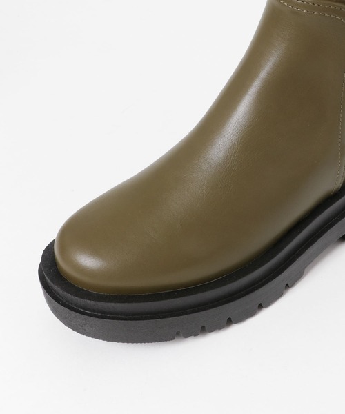 ITEMS URBANRESEARCH(アイテムズ アーバンリサーチ)の「トラックソールストレッチブーツ(ブーツ・レディース・ブラック/オリーブ・MEDIUM/SMALL/LARGE)」の16枚目の写真