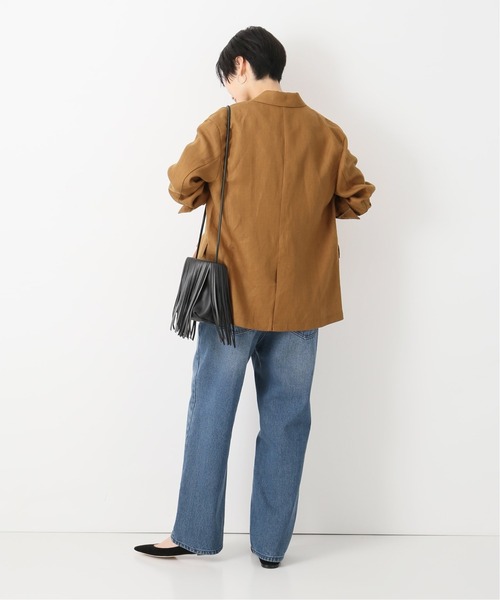 Simplicite(サンプリシテ)の「リネンツイルジャケット(その他アウター・レディース・ブラウン・FREE)」の17枚目の写真