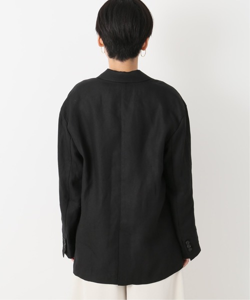 Simplicite(サンプリシテ)の「リネンツイルジャケット(その他アウター・レディース・ブラウン・FREE)」の9枚目の写真