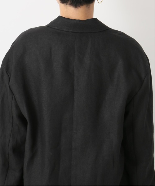 Simplicite(サンプリシテ)の「リネンツイルジャケット(その他アウター・レディース・ブラウン・FREE)」の7枚目の写真