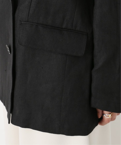 Simplicite(サンプリシテ)の「リネンツイルジャケット(その他アウター・レディース・ブラウン・FREE)」の18枚目の写真