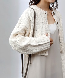 COLONY 2139 | 2WAYケーブルニットショートカーディガン(カーディガン/ボレロ)