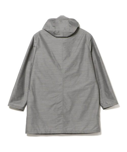 BEAMS PLUS（ビームスプラス）の「BEAMS PLUS / コンフォート クロス フーデッド コート（モッズコート・メンズ・チャコールグレー/グレー・SMALL/MEDIUM/LARGE/X-LARGE）」の12枚目の写真