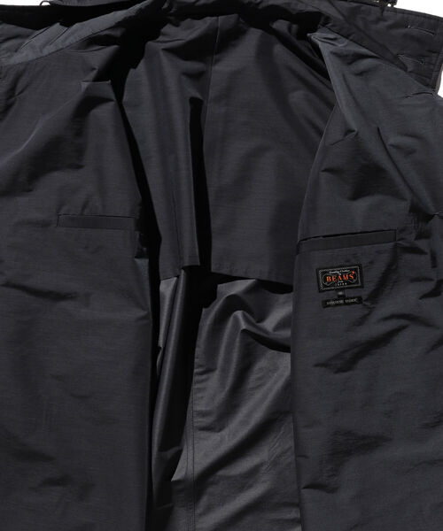 BEAMS PLUS（ビームスプラス）の「BEAMS PLUS / コンフォート クロス フーデッド コート（モッズコート・メンズ・チャコールグレー/グレー・SMALL/MEDIUM/LARGE/X-LARGE）」の19枚目の写真