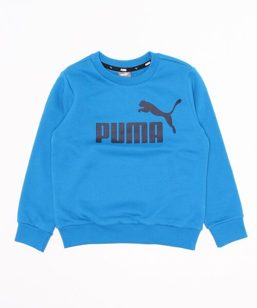 PUMA（プーマ）の「PUMA プーマ ボーイズ ESS ビッグロゴ クルースウェット 裏起毛 120-160cm（スウェット・キッズ・ブラック/ブルー/ヘザーグレー・120/130/140/150/160）」の11枚目の写真