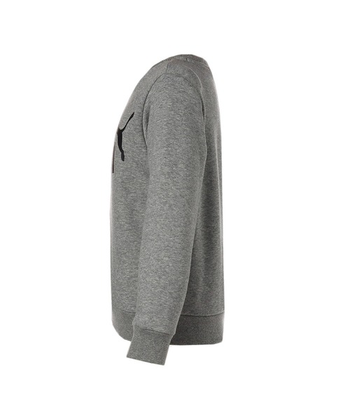PUMA（プーマ）の「PUMA プーマ ボーイズ ESS ビッグロゴ クルースウェット 裏起毛 120-160cm（スウェット・キッズ・ブラック/ブルー/ヘザーグレー・120/130/140/150/160）」の19枚目の写真