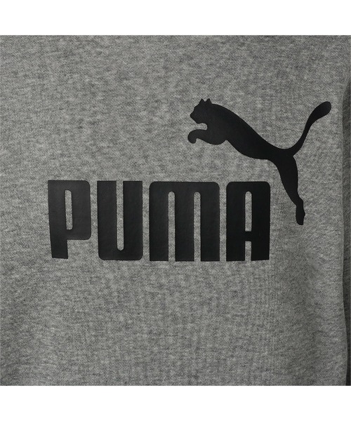 PUMA（プーマ）の「PUMA プーマ ボーイズ ESS ビッグロゴ クルースウェット 裏起毛 120-160cm（スウェット・キッズ・ブラック/ブルー/ヘザーグレー・120/130/140/150/160）」の20枚目の写真