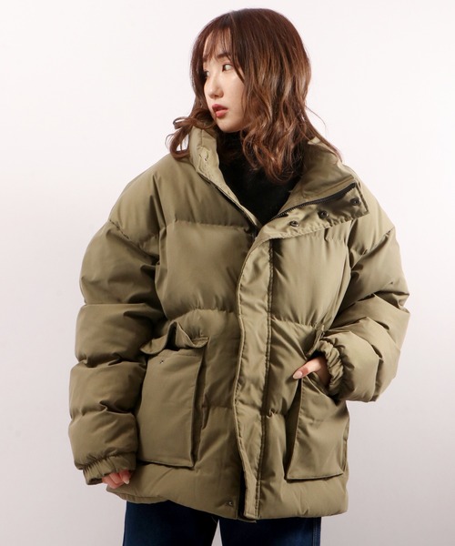 Dacron ショート丈 スタンドカラーブルゾン その他アウター ショート丈 Revo レボ のその他アウター Dacron