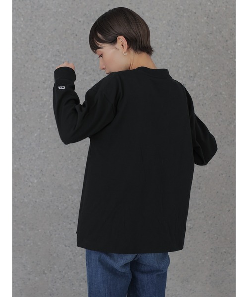 rem closet（レムクローゼット）の「【RUSSELL×rem】ロングスリーブTシャツ（Tシャツ/カットソー・レディース・ホワイト/ブラック・SMALL）」の22枚目の写真