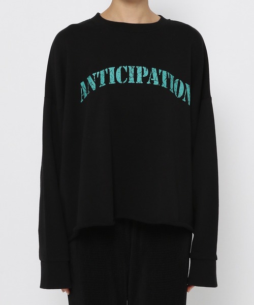 PAGEBOY（ページボーイ）の「クラックロゴウラケプルオーバー（スウェット・レディース・ブラック/オフホワイト/ピンク系その他・FREE）」の14枚目の写真