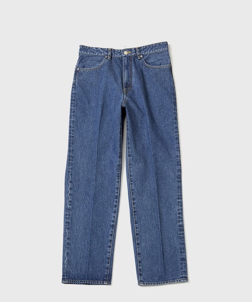 soe（ソーイ）の「【soe】WASHED 5POCKET SLACKS（デニムパンツ）」 - WEAR